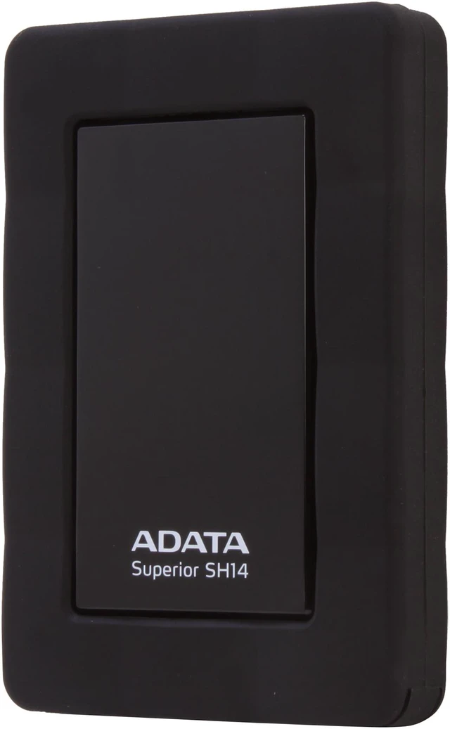 Main image of ADATA 1TB SH14 Waterproof / Shock-Resistant External Hard Drive USB 3.0 Model ASH14-1TU3-CBK Black