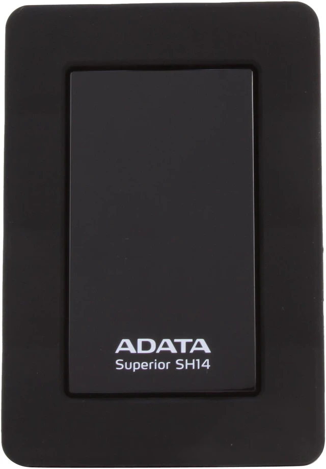 Alt view image 2 of 6 - ADATA 1TB SH14 Waterproof / Shock-Resistant External Hard Drive USB 3.0 Model ASH14-1TU3-CBK Black