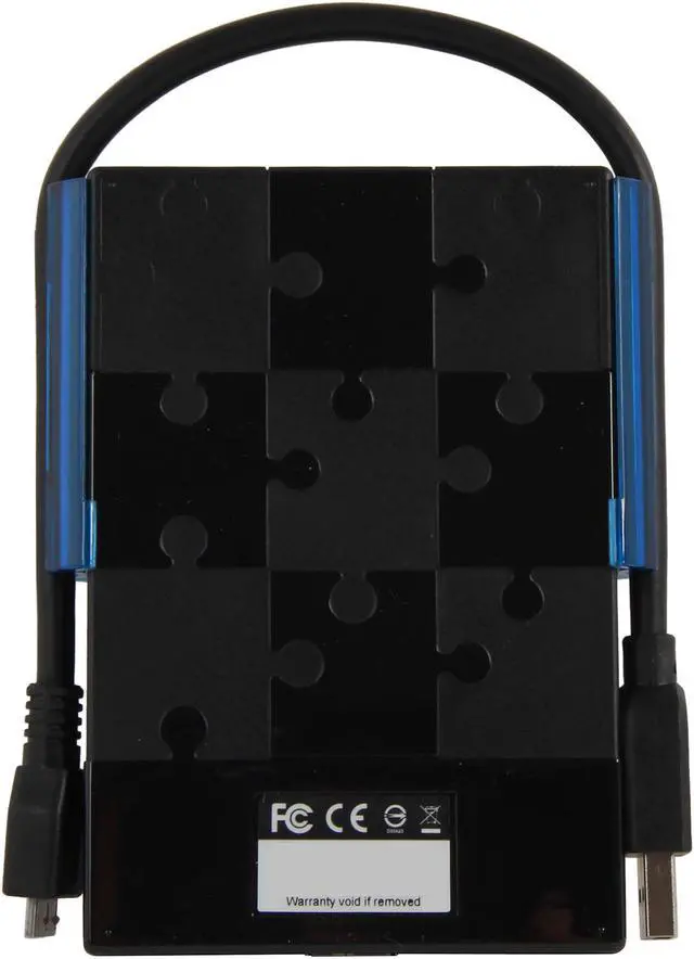 Alt view image 4 of 7 - ADATA 1TB DashDrive HV610 External Hard Drive USB 3.0 Model AHV610-1TU3-CBKBL Black