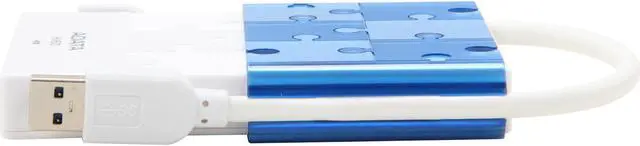 Alt view image 4 of 6 - ADATA DashDrive HV610 500GB USB 3.0 2.5" External Hard Drive AHV610-500GU3-CWHBL White