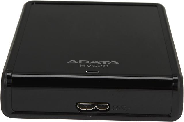Alt view image 5 of 5 - ADATA 2TB HV620 External Hard Drive USB 3.0 Model AHV620-2TU3-CBK Black