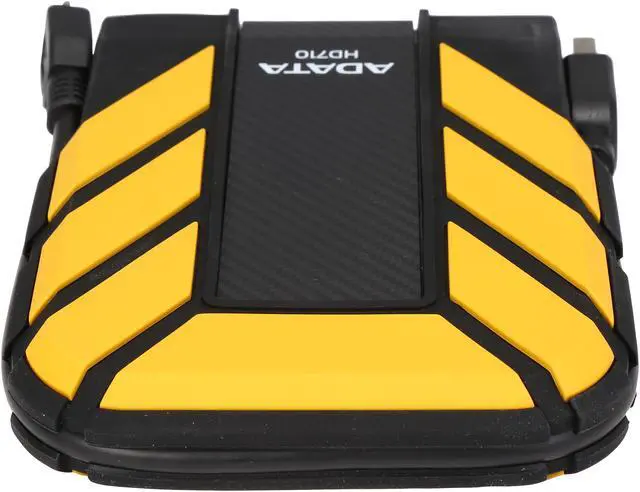 Alt view image 5 of 7 - ADATA 2TB HD710 Waterproof / Dustproof / Shock-Resistant USB 3.0 External Hard Drive USB 3.0 Model AHD710-2TU3-CYL Yellow