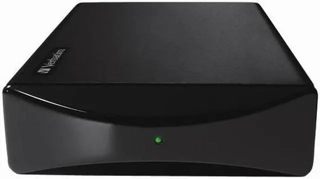 Alt view image 2 of 3 - Verbatim 1TB USB 2.0 3.5" External Hard Drive 96571