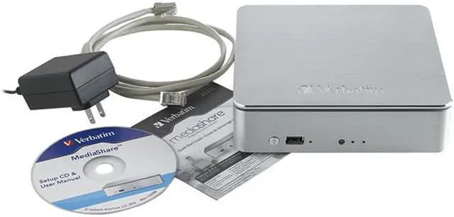 Alt view image 4 of 4 - Verbatim MediaShare 1TB Home Network Storage Server 97159