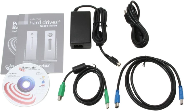 acomdata E5 320GB USB 2.0 / Firewire400 3.5