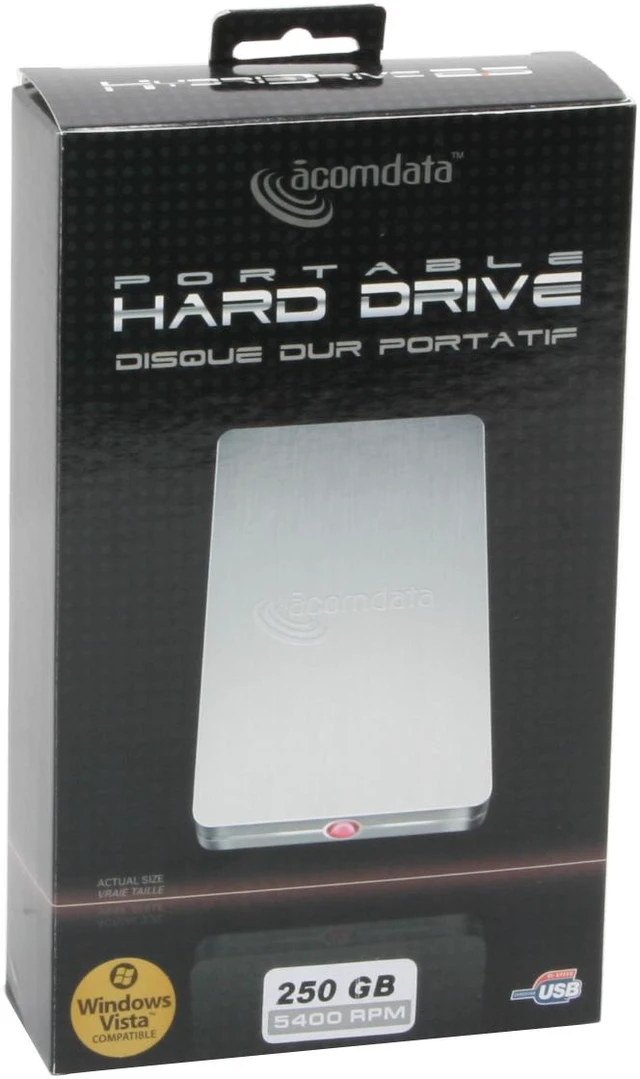 acomdata 250GB USB 2.0 2.5