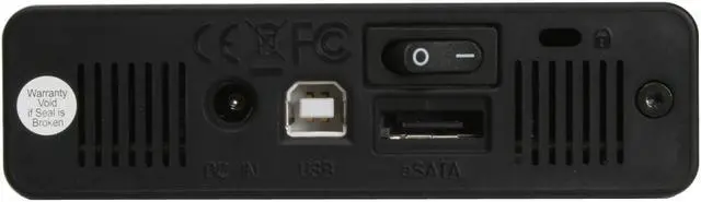 Alt view image 5 of 7 - acomdata PureDrive 500GB USB 2.0 / eSATA 3.5" External Hard Drive PDHD500USE-72