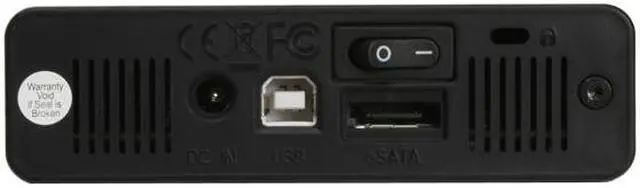 Alt view image 3 of 4 - acomdata PureDrive 500GB USB 2.0 / eSATA 3.5" External Hard Drive PDHD500USE-72