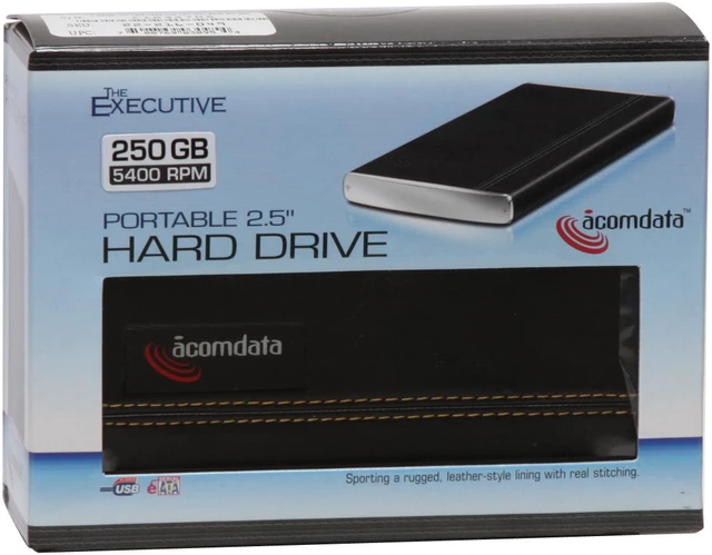 acomdata Executive 250GB USB 2.0 / eSATA 2.5