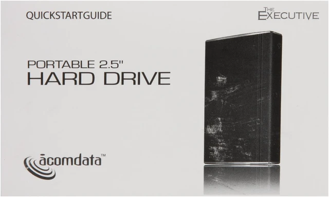 acomdata Executive 250GB USB 2.0 / eSATA 2.5