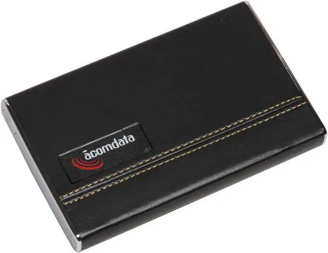 Main image of acomdata Executive 320GB USB 2.0 / eSATA 2.5" External Hard Drive PD320USE-BL