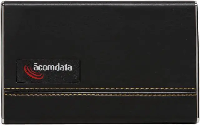 Alt view image 4 of 7 - acomdata Executive 320GB USB 2.0 / eSATA 2.5" External Hard Drive PD320USE-BL