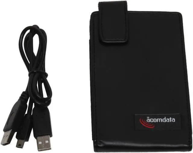Alt view image 5 of 7 - acomdata Executive 320GB USB 2.0 / eSATA 2.5" External Hard Drive PD320USE-BL