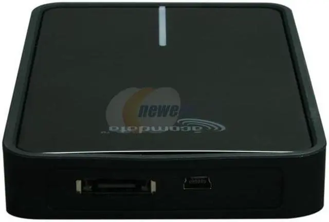 Alt view image 4 of 5 - acomdata Samurai 500GB USB 2.0 / eSATA External Hard Drive SD500USE Black