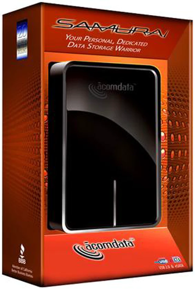 acomdata Samurai 320GB USB 2.0 / eSATA 2.5