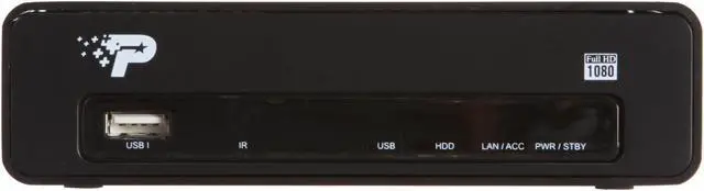 Alt view image 2 of 5 - Patriot PBO Core Box Office All-in-one 1080p Full HD Media Player with HDMI PCMPBO25 Black