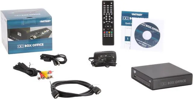 Alt view image 5 of 5 - Patriot PBO Core Box Office All-in-one 1080p Full HD Media Player with HDMI PCMPBO25 Black