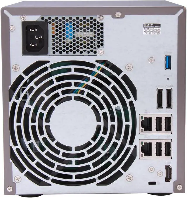 Alt view image 4 of 6 - Asustor AS-604T Diskless System Network Storage