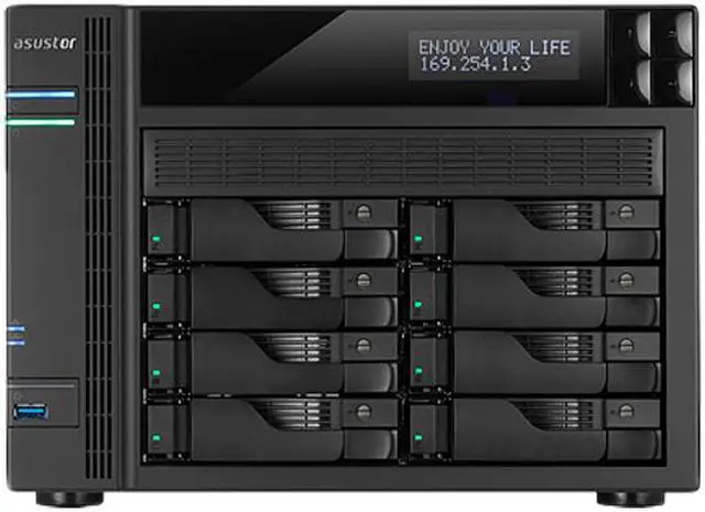 Alt view image 2 of 5 - Asustor AS7008T Diskless System 8-Bay Network Storage