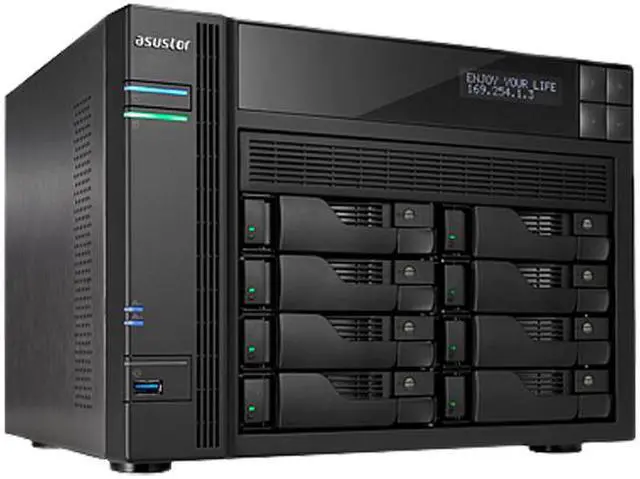 Alt view image 3 of 5 - Asustor AS7008T Diskless System 8-Bay Network Storage