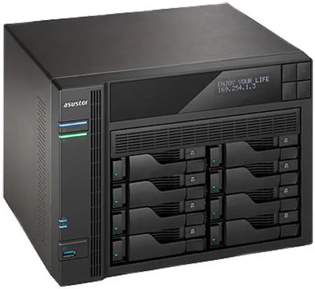 Alt view image 4 of 5 - Asustor AS7008T Diskless System 8-Bay Network Storage