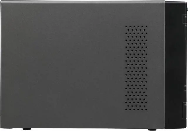 Alt view image 3 of 6 - Asustor AS6102T 2-Bay NAS, Intel Celeron Dual-Core, 2 GB SO-DIMM DDR3L, GbE x 2, USB 3.0 & eSATA, WoL, System Sleep Mode, AES-NI hardware encryption