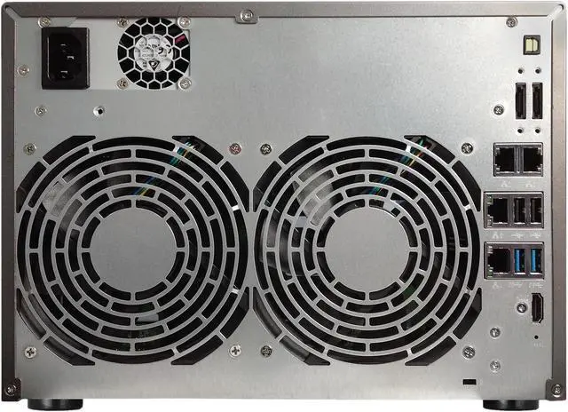 Alt view image 7 of 7 - Asustor AS6208T, 8-Bay NAS (Diskless), Intel Celeron 1.6 GHz Quad-Core, 4GB RAM