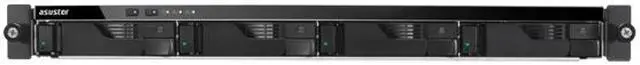 Alt view image 5 of 6 - Asustor AS6504RD 4 Bay Lockerstor 4RD 1U Rackmount NAS w/ Redundant Power Supply (Diskless)