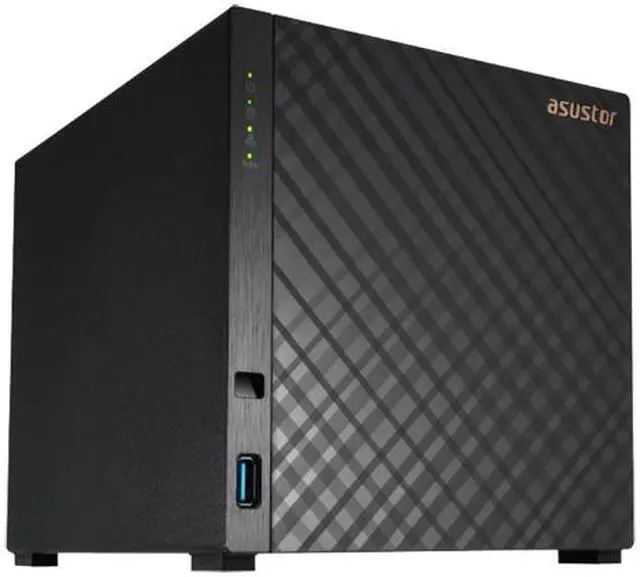 Alt view image 4 of 9 - Asustor AS1104T 4 Bay Drivestor 4 Desktop NAS (Diskless)