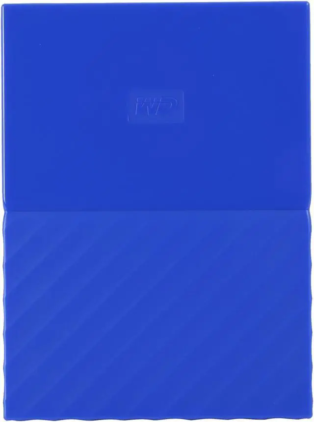 Alt view image 2 of 6 - WD 1TB My Passport Portable Hard Drive USB 3.0 Model WDBYNN0010BBL-WESN Blue