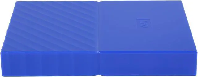 Alt view image 4 of 6 - WD 1TB My Passport Portable Hard Drive USB 3.0 Model WDBYNN0010BBL-WESN Blue