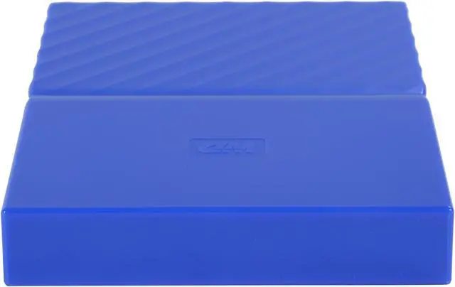 Alt view image 5 of 6 - WD 1TB My Passport Portable Hard Drive USB 3.0 Model WDBYNN0010BBL-WESN Blue