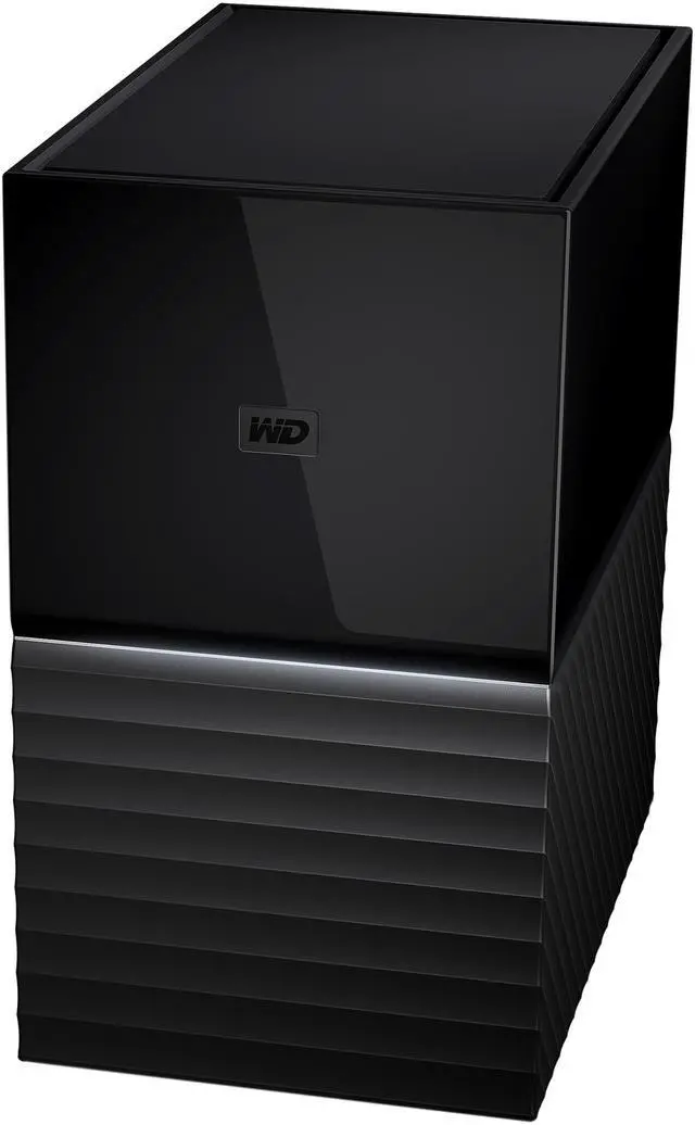 Alt view image 6 of 10 - WD 20TB My Book Duo Desktop RAID External Hard Drive 256-Bit AES Encryption - USB 3.2 Gen1 (WDBFBE0200JBK-NESN)