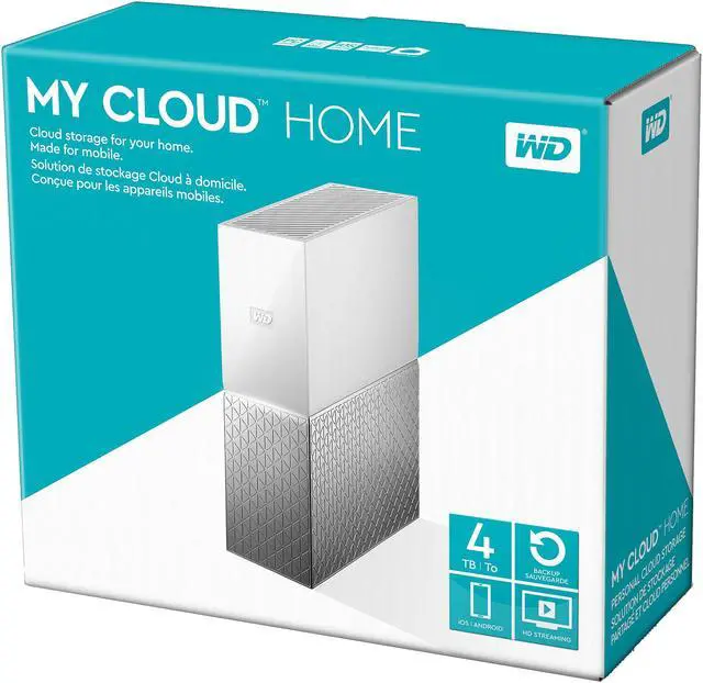 Alt view image 6 of 6 - WD 4TB My Cloud Home Personal Cloud Storage - for PC/Windows & Mac (WDBVXC0040HWT-NESN)