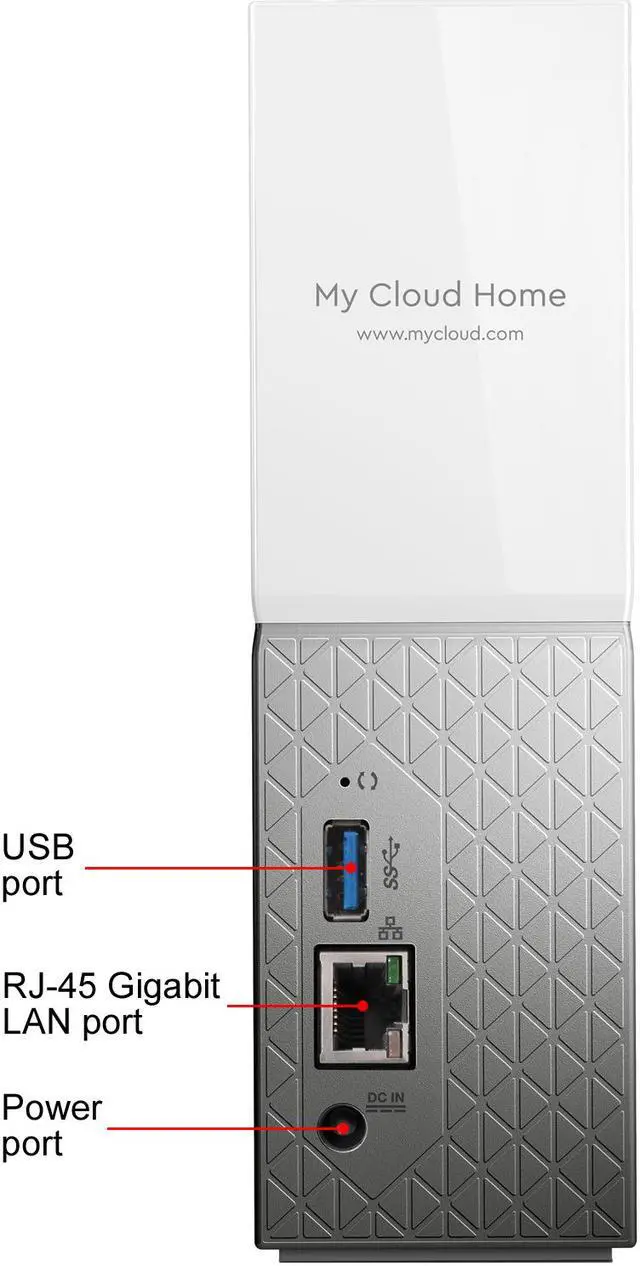 Alt view image 6 of 8 - WD 6TB My Cloud Home Personal Cloud Storage - for PC/Windows & Mac (WDBVXC0060HWT-NESN)