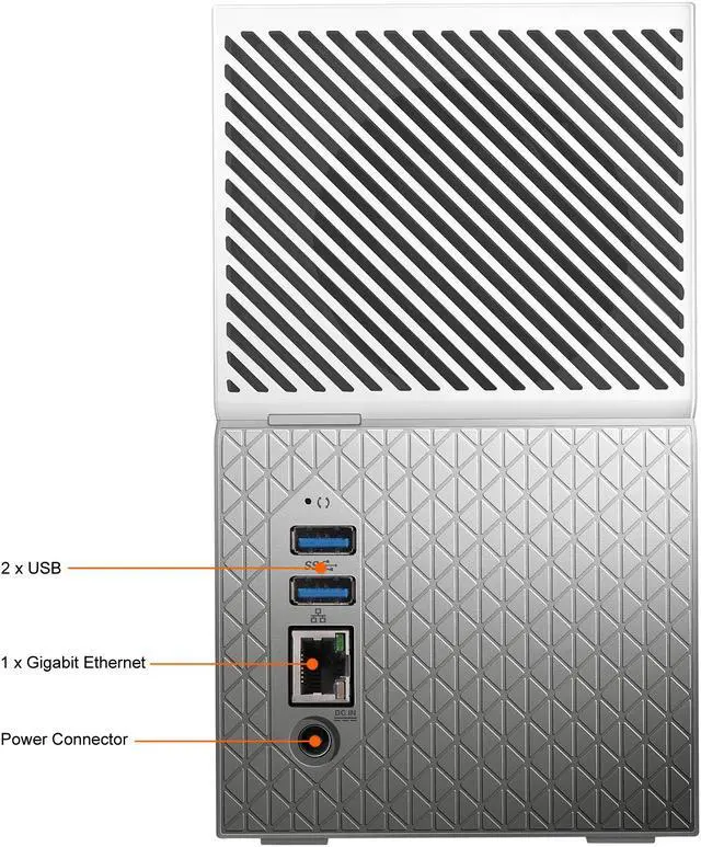 Alt view image 5 of 8 - WD 4TB My Cloud Home Duo Personal Cloud Storage (iOS/Android & Mac/PC Compatible) - (WDBMUT0040JWT-NESN)