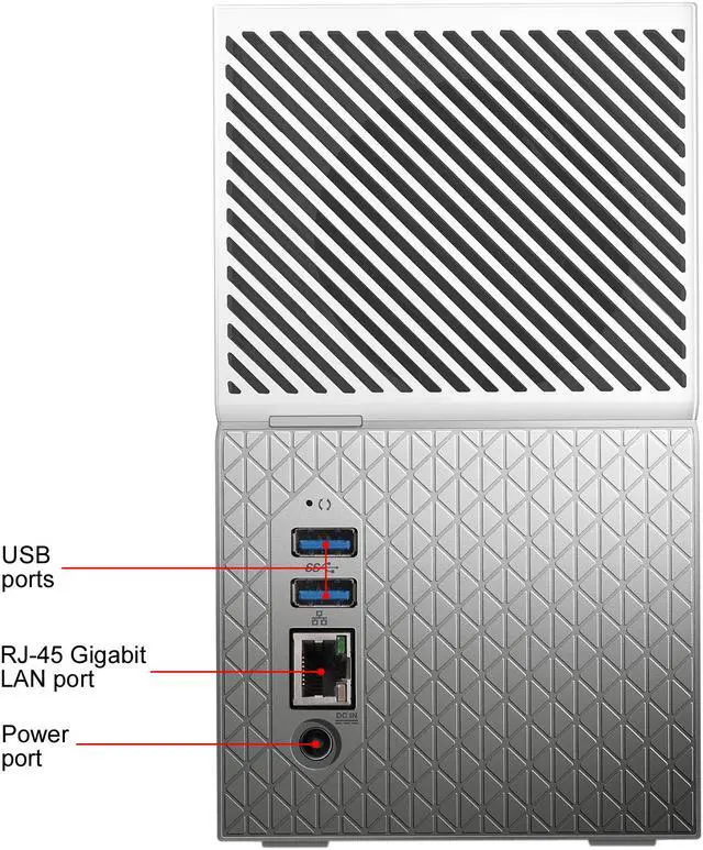 Alt view image 6 of 10 - WD 6TB My Cloud Home Duo Personal Cloud Storage (iOS/Android & Mac/PC Compatible) - (WDBMUT0060JWT-NESN)