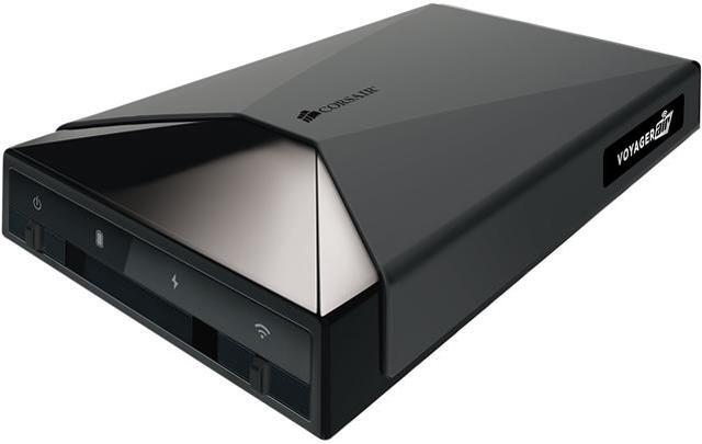 Alt view image 2 of 5 - Corsair Voyager Air 500GB External Hard Drive CMFAIR-BLK-500-NA Black