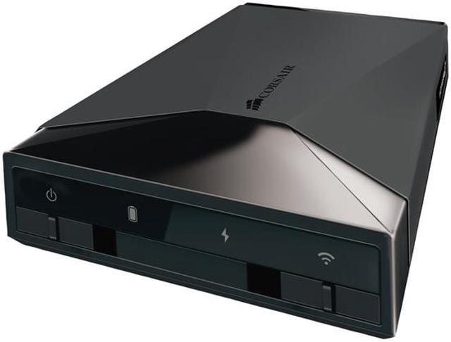 Alt view image 3 of 5 - Corsair Voyager Air 500GB External Hard Drive CMFAIR-BLK-500-NA Black