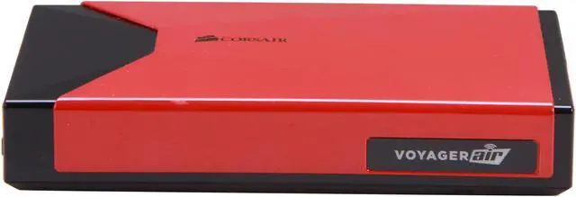 Alt view image 3 of 5 - Corsair Voyager Air 1TB External Hard Drive CMFAIR-RED-1000-NA Red