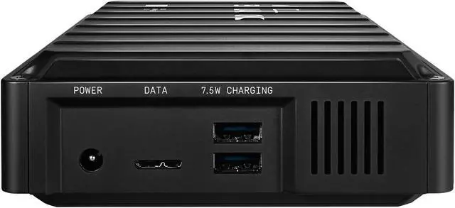 Alt view image 10 of 12 - WD Black 8TB D10 Game Drive Desktop External Hard Drive for PS4/Xbox One/PC/Mac USB 3.2 (WDBA3P0080HBK-NESN)