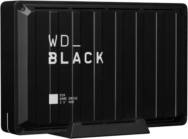 Alt view image 3 of 12 - WD Black 8TB D10 Game Drive Desktop External Hard Drive for PS4/Xbox One/PC/Mac USB 3.2 (WDBA3P0080HBK-NESN)