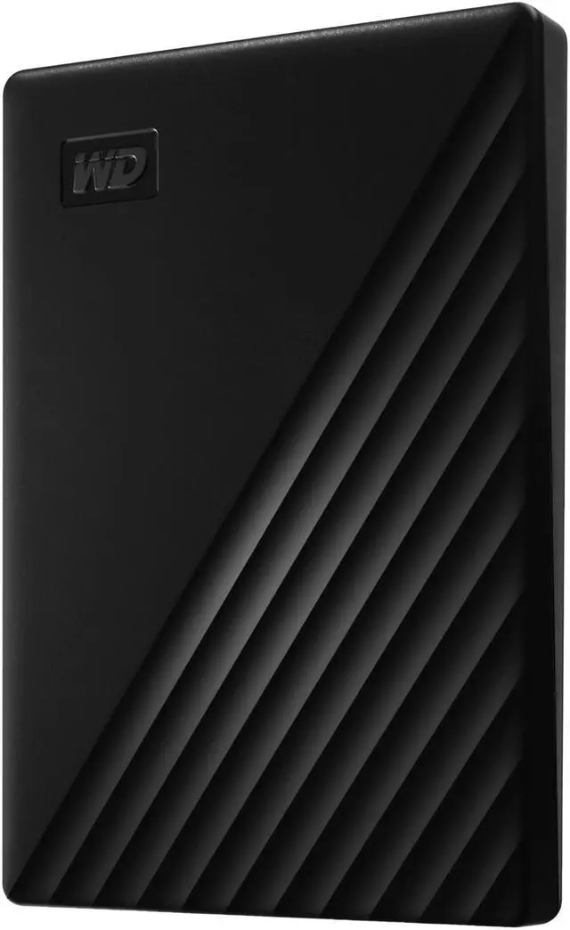 Alt view image 2 of 7 - WD 1TB My Passport Portable Storage External Hard Drive USB 3.2 for PC/MAC Black (WDBYVG0010BBK-WESN)