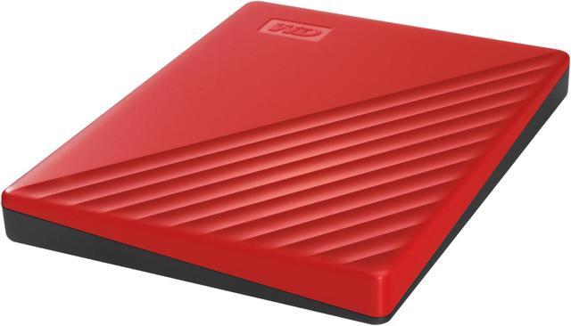 Alt view image 4 of 7 - WD 2TB My Passport Portable Storage External Hard Drive USB 3.2 for PC/MAC Red (WDBYVG0020BRD-WESN)