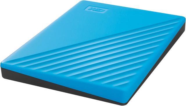 Alt view image 4 of 7 - WD 2TB My Passport Portable Storage External Hard Drive USB 3.2 for PC/MAC Blue (WDBYVG0020BBL-WESN)