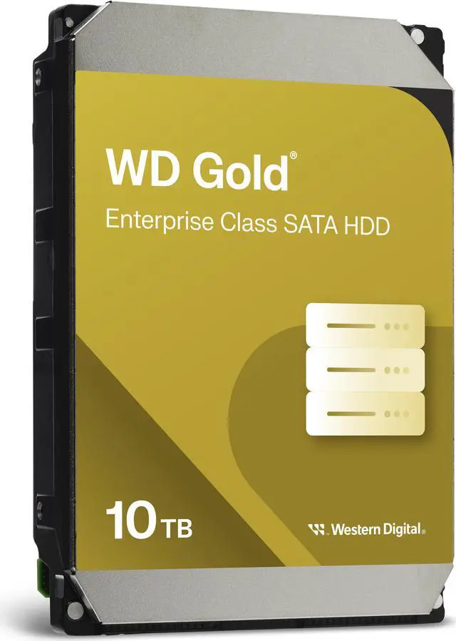 Alt view image 2 of 8 - WD Gold 10TB Enterprise Class Hard Disk Drive - 7200 RPM Class SATA 6Gb/s 256MB Cache 3.5 Inch - WD102KRYZ