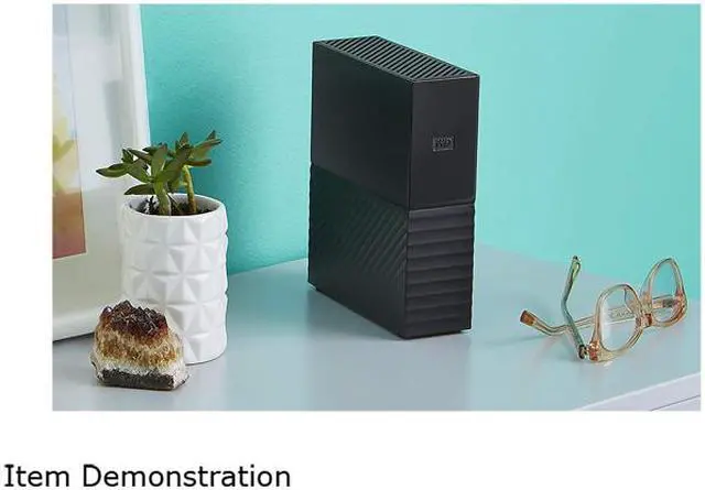 Alt view image 7 of 8 - WD My Book 12TB Desktop External Hard Drive for Windows/Mac/Laptop, USB 3.0 Black (WDBBGB0120HBK-NESN)