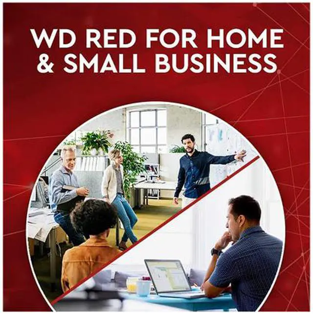 Alt view image 6 of 6 - WD Red 3TB NAS Internal Hard Drive - 5400 RPM Class, SATA 6Gb/s, SMR, 256MB Cache, 3.5" - WD30EFAX