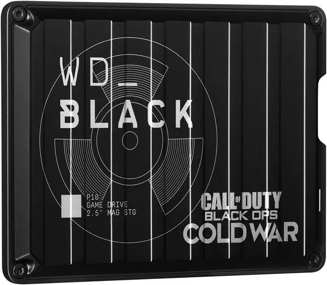 Alt view image 3 of 5 - WD BLACK 2TB P10, Call of Duty: Black Ops Cold War Special Edition USB 3.2 Gen 1, Micro B Model WDBAZC0020BBK-WESN Black