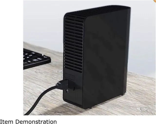 Alt view image 4 of 5 - WD Elements 16TB USB 3.0 Desktop External Hard Drive WDBWLG0160HBK-NESN Black
